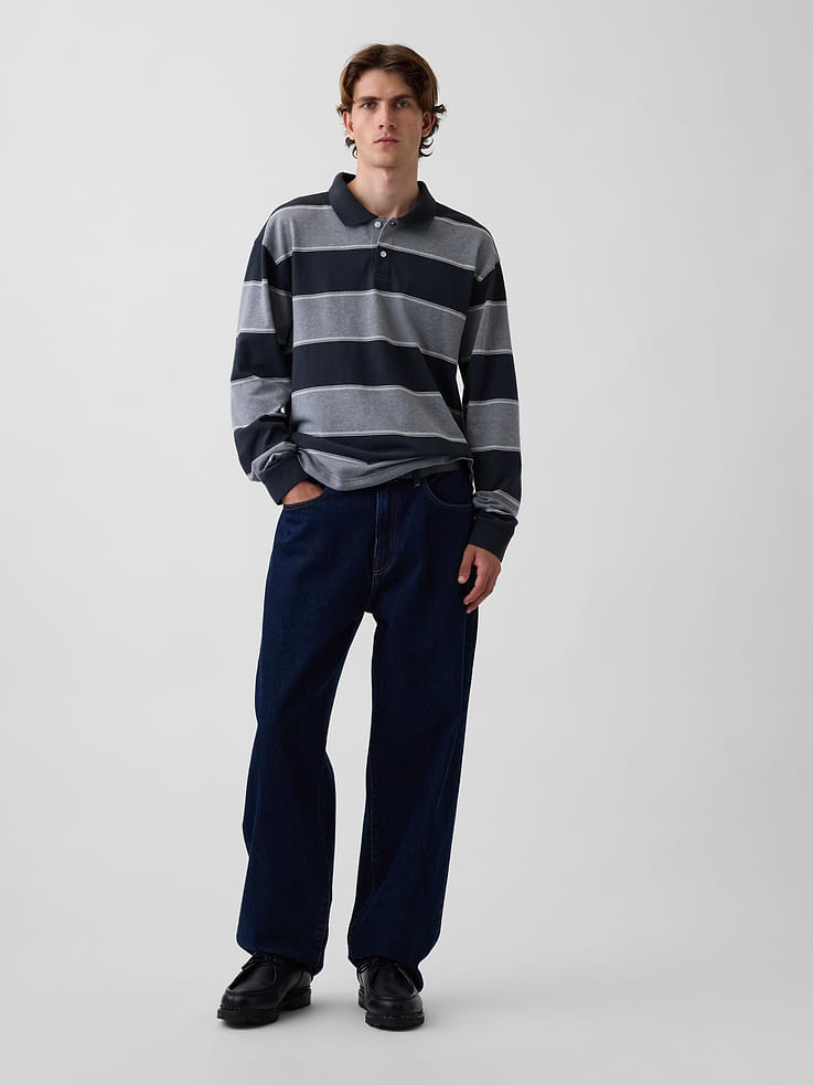 Image number 2 showing, Oversized Pique Polo Shirt