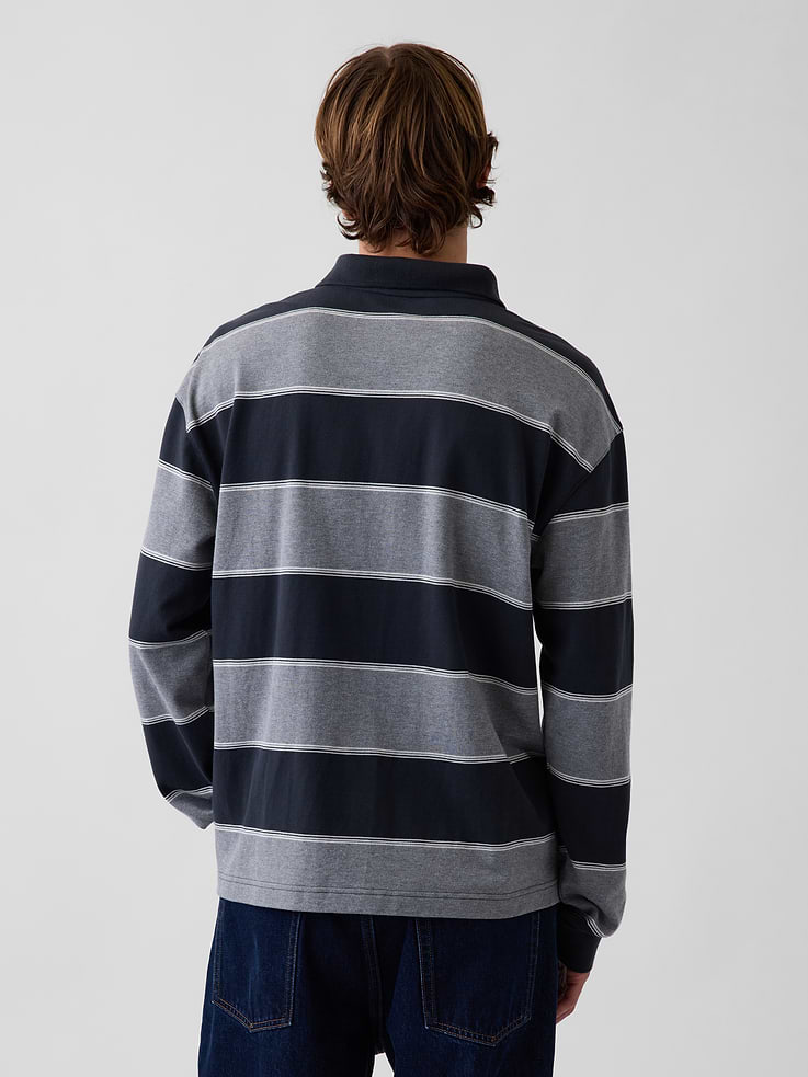 Image number 3 showing, Oversized Pique Polo Shirt