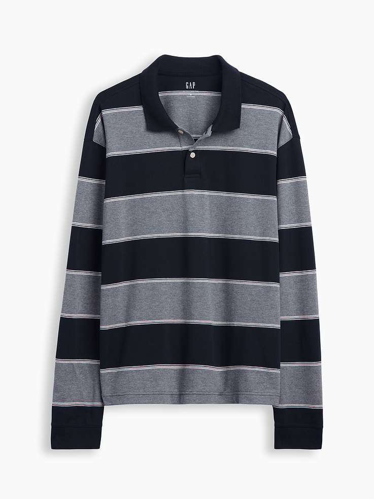 Image number 5 showing, Oversized Pique Polo Shirt