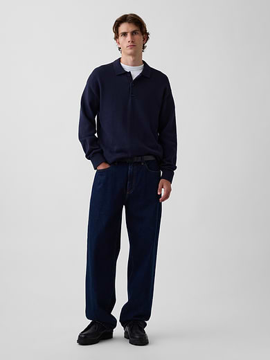 Image number 2 showing, Relaxed Polo Sweater