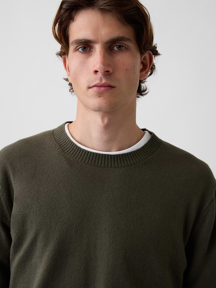 Image number 4 showing, CashSoft Crew Sweater