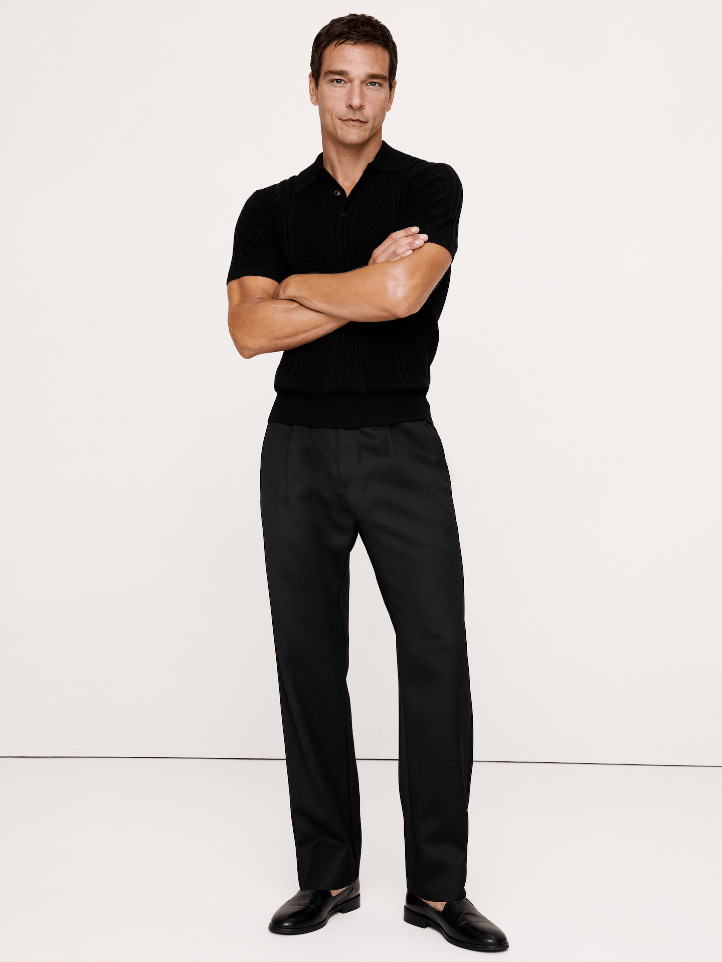 Image number 1 showing, Relaxed Twill Dress Pant