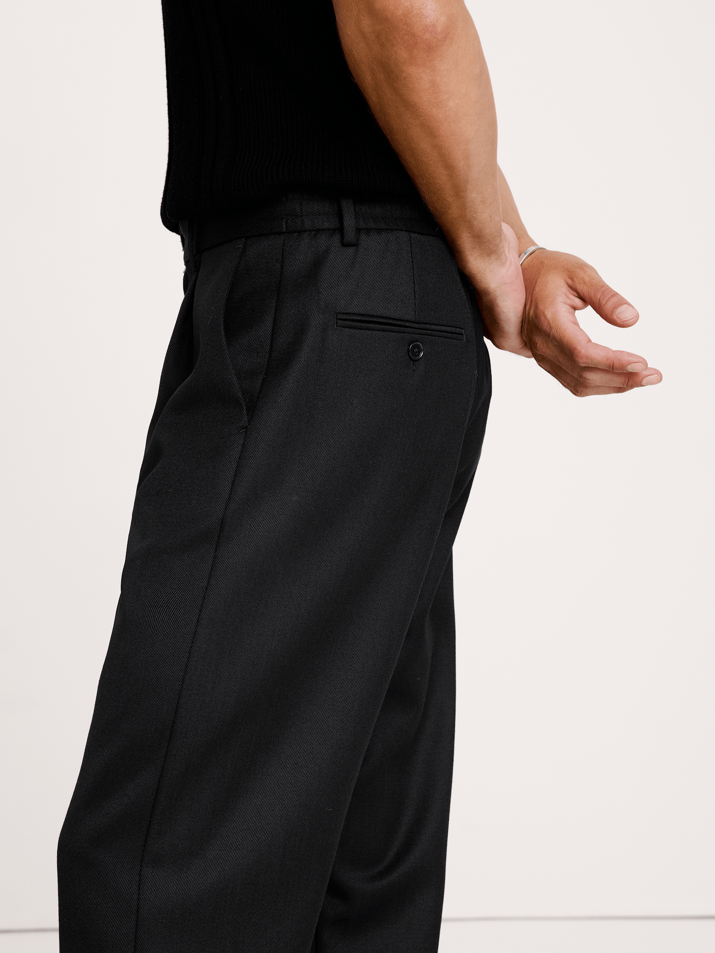 Image number 7 showing, Relaxed Twill Dress Pant