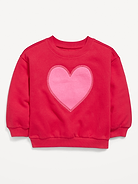 Image number 2 showing, Oversized Long-Sleeve Graphic Sweatshirt for Toddler Girls