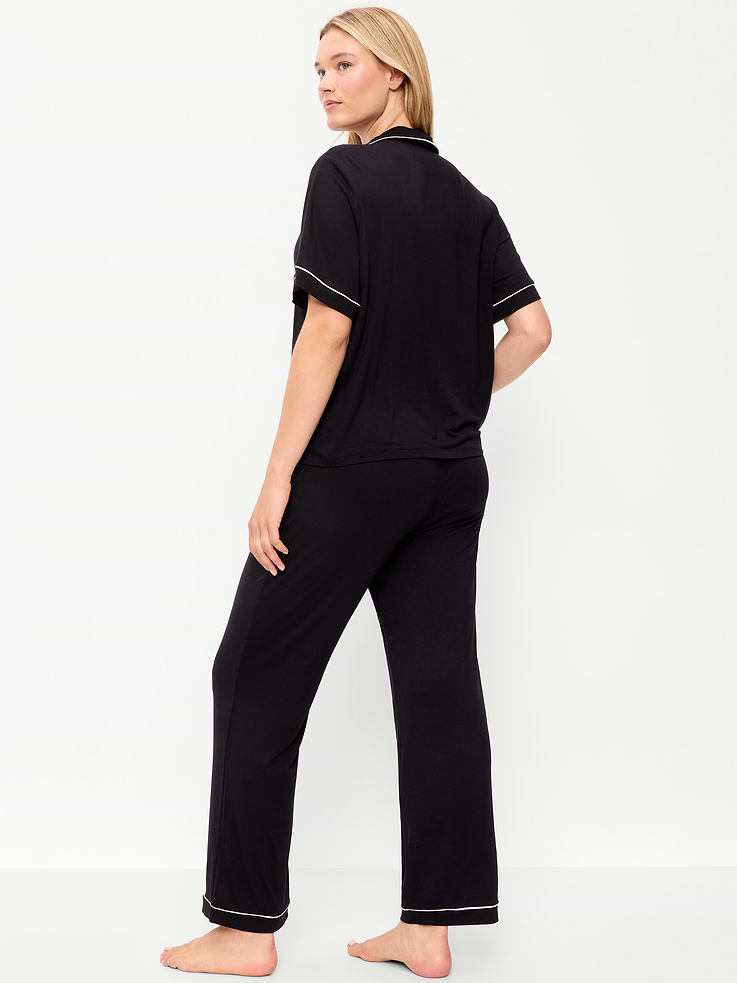 Image number 5 showing, Sunday Sleep Knit Jersey Pant Set