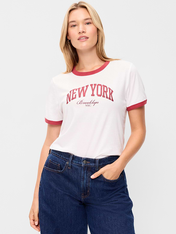 T-shirt ras du cou passe-partout