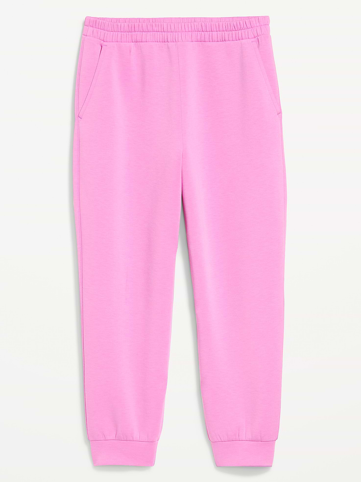Image number 6 showing, High-Waisted Bounce Fleece Jogger Sweatpants
