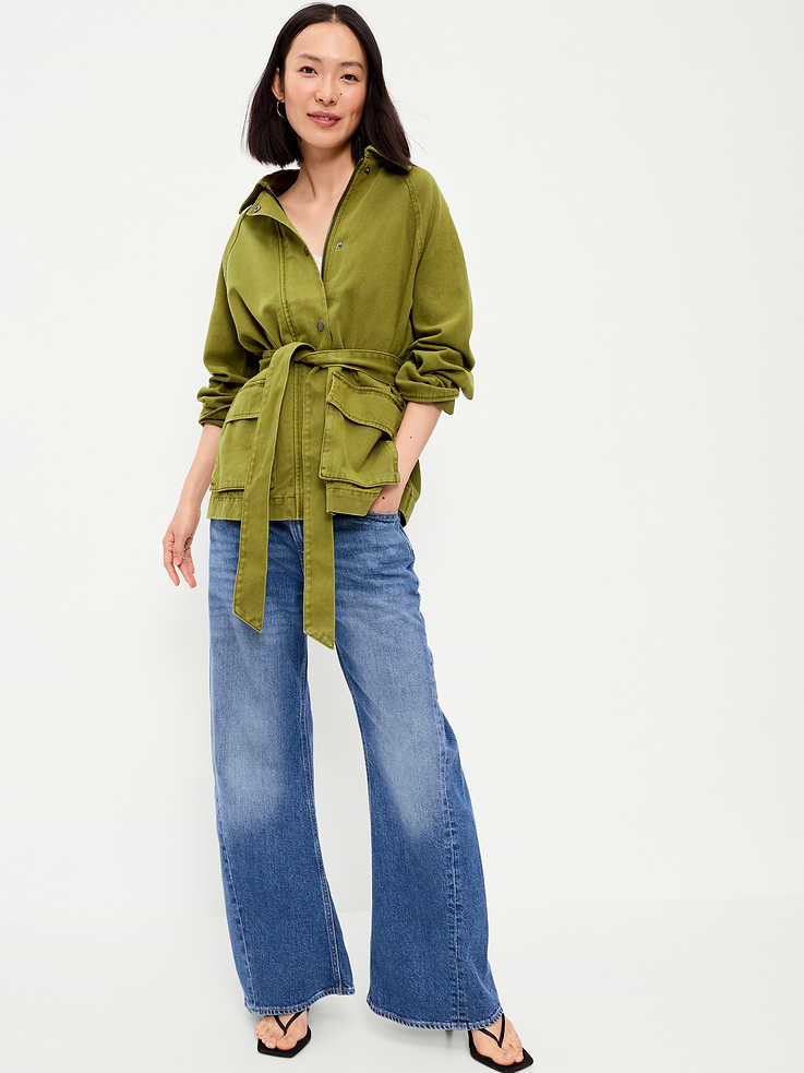 Image number 3 showing, Belted Utility Jacket