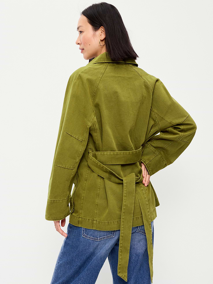 Image number 2 showing, Belted Utility Jacket