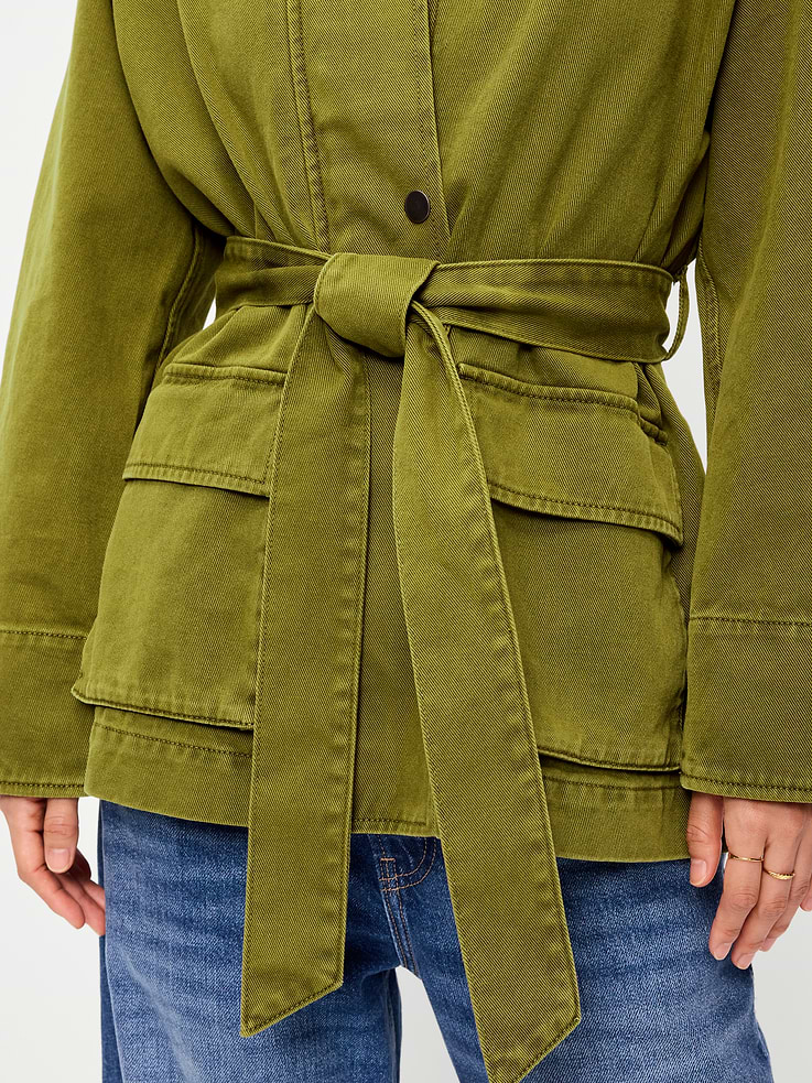 Image number 4 showing, Belted Utility Jacket