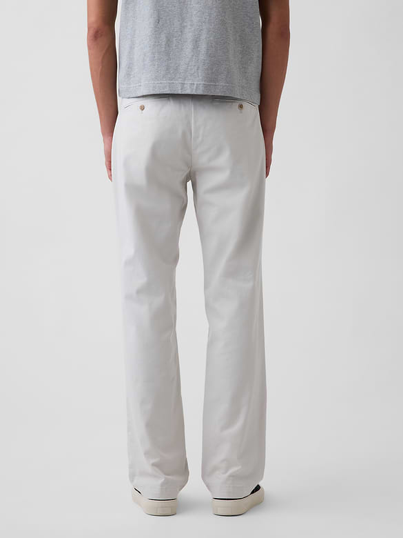 Modern Straight Khakis