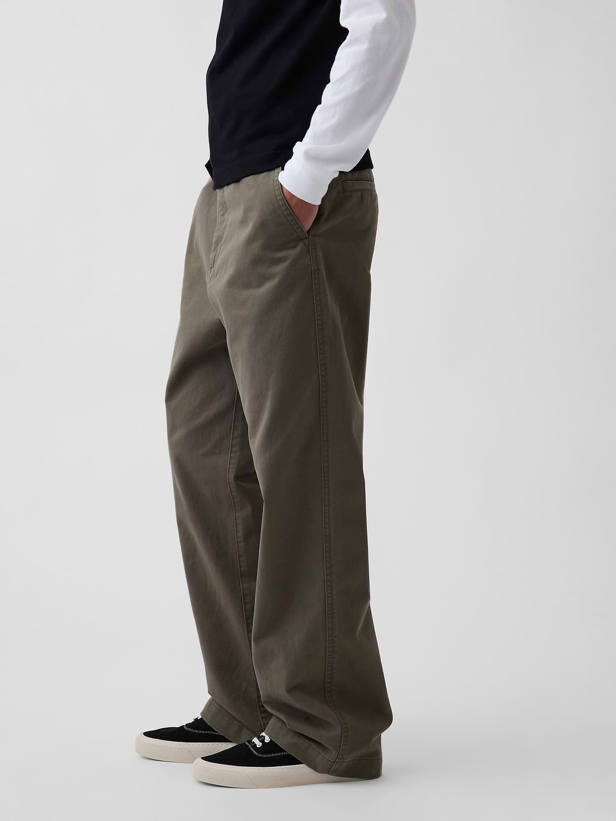 Heavyweight Twill '90s Loose Khakis | Gap