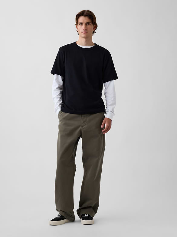 Heavyweight Twill '90s Loose Khakis