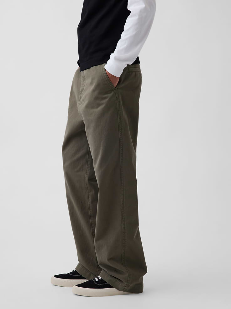 Image number 3 showing, Heavyweight Twill '90s Loose Khakis