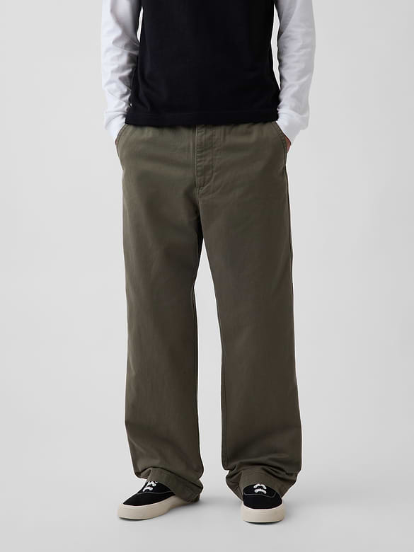 Heavyweight Twill '90s Loose Khakis