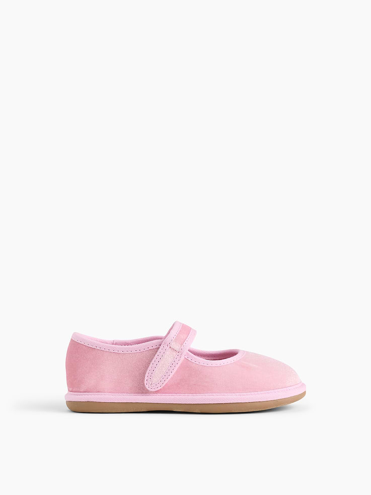 Image number 1 showing, Toddler Velvet Mary Jane Flats