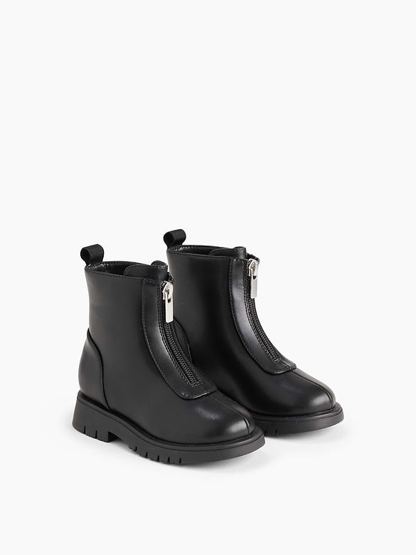 Toddler Zip-Front Boots