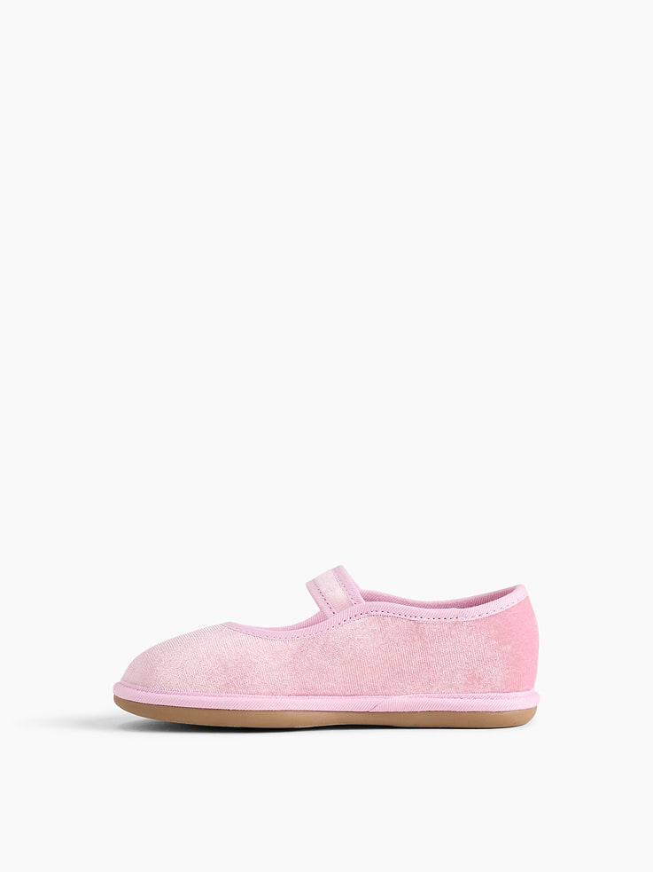 Image number 4 showing, Toddler Velvet Mary Jane Flats