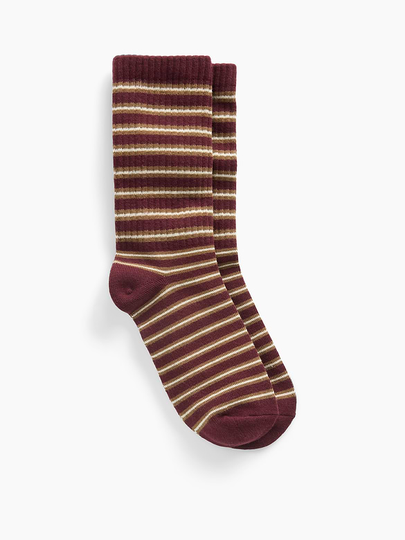 Rib Stripe Socks