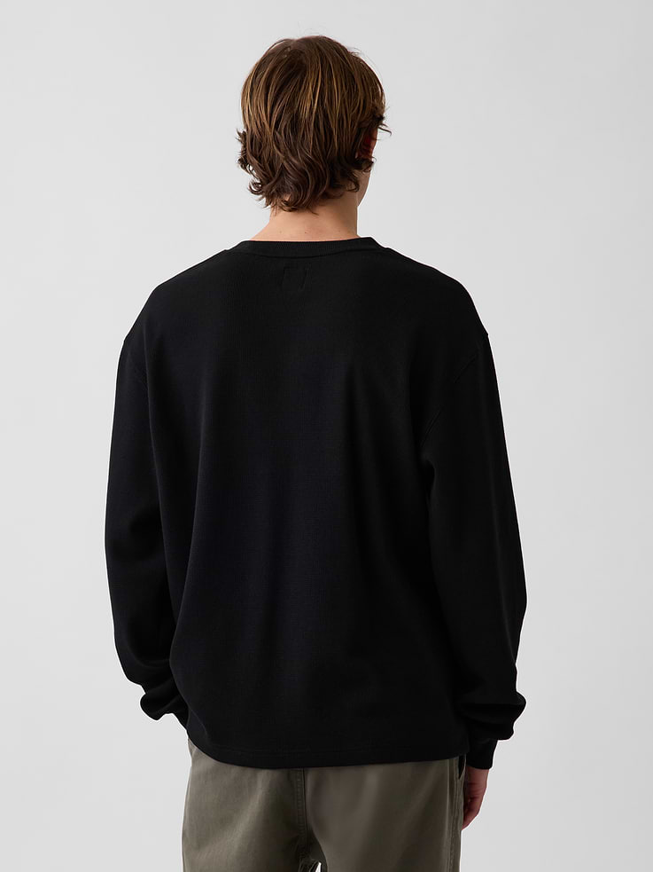 Image number 3 showing, Relaxed Waffle T-Shirt