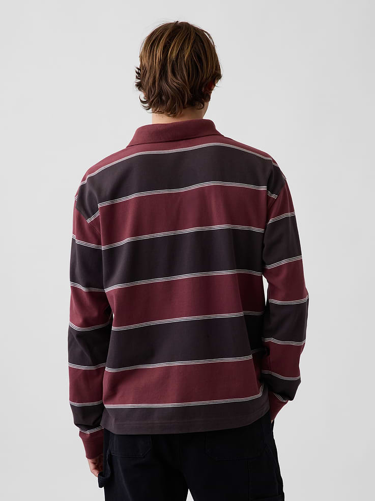 Image number 3 showing, Oversized Pique Polo Shirt
