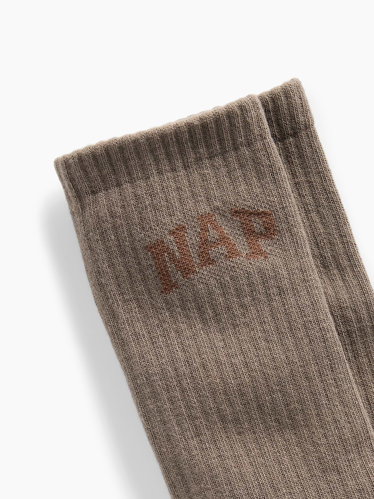 Image number 2 showing, NAP Logo Crew Socks