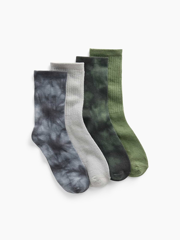 Kids Crew Socks (4-Pack)