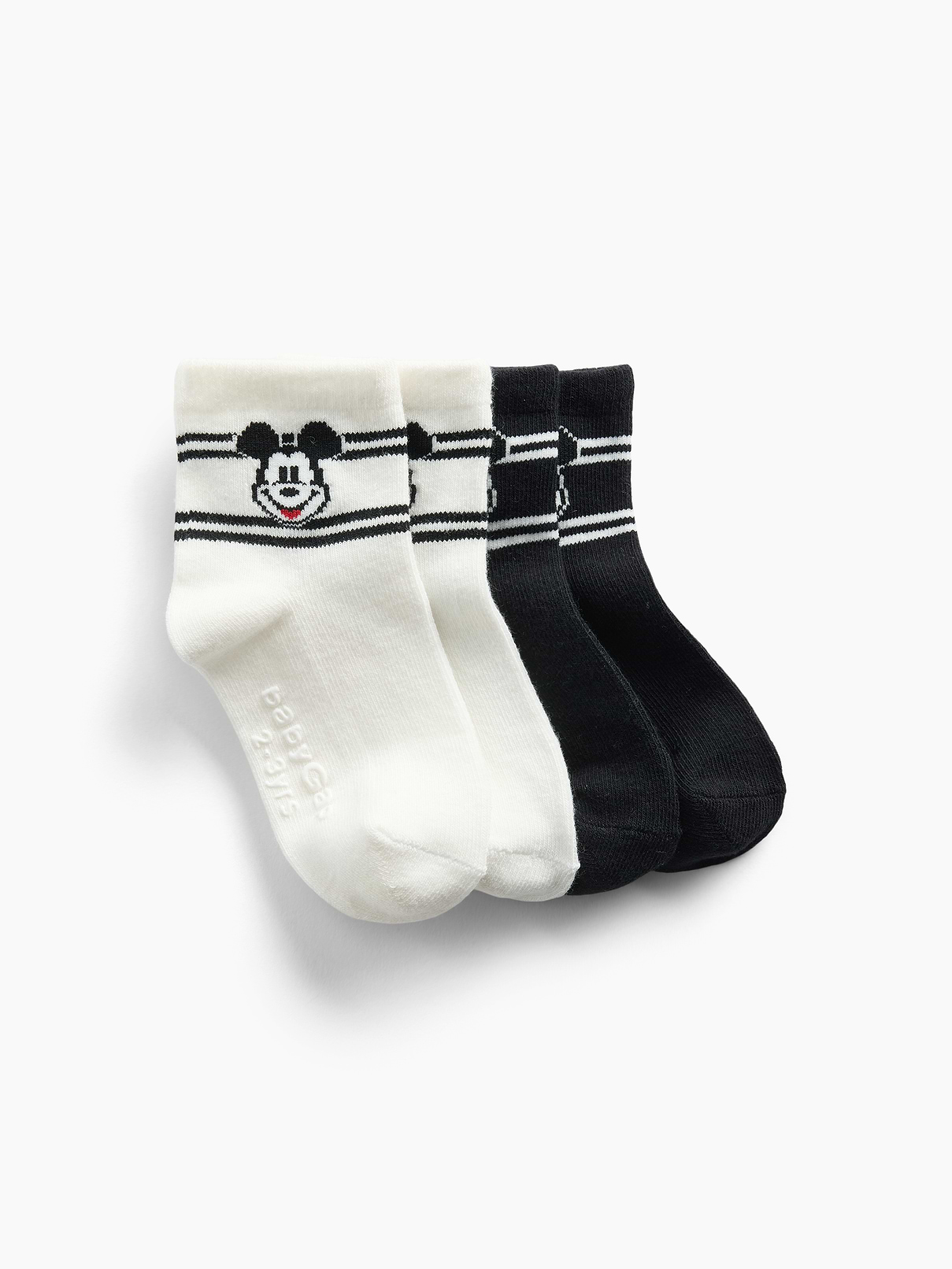 Gap × Disney Baby & Toddler Crew Socks (2-Pack)