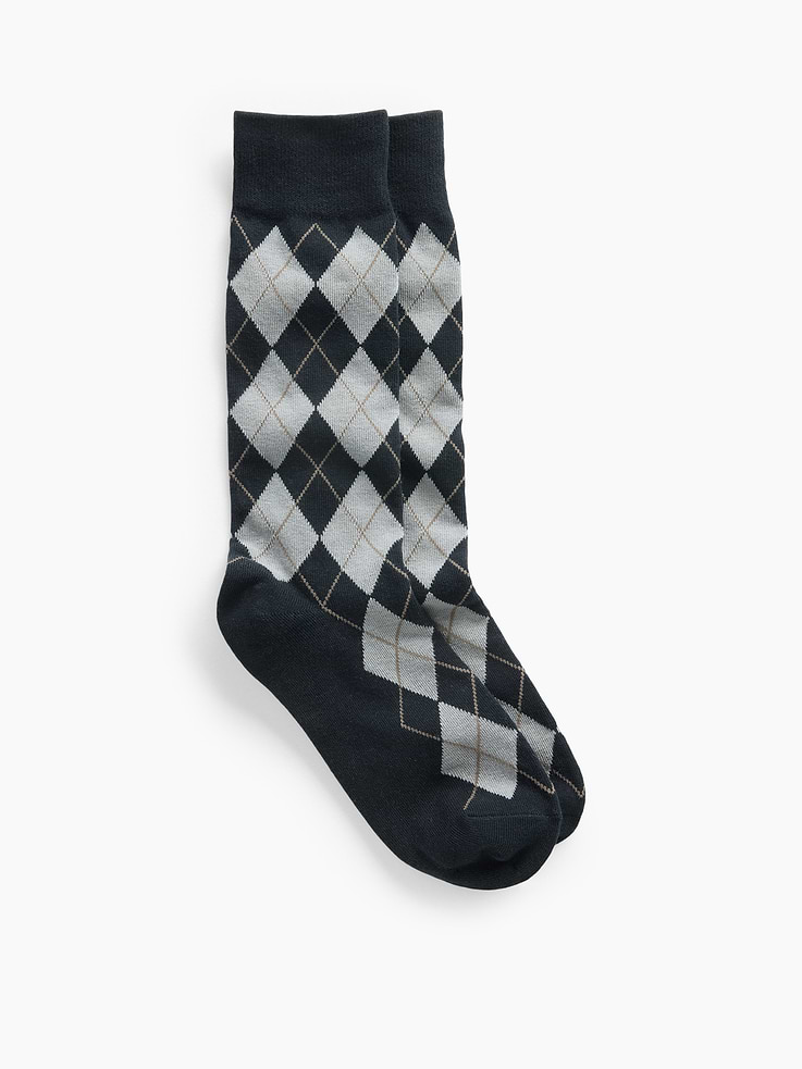 Image number 1 showing, Argyle Dress Socks