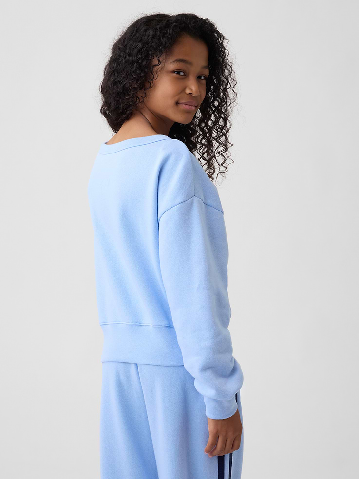 Image number 3 showing, Kids Relaxed Crewneck Graphic Sweatshirt