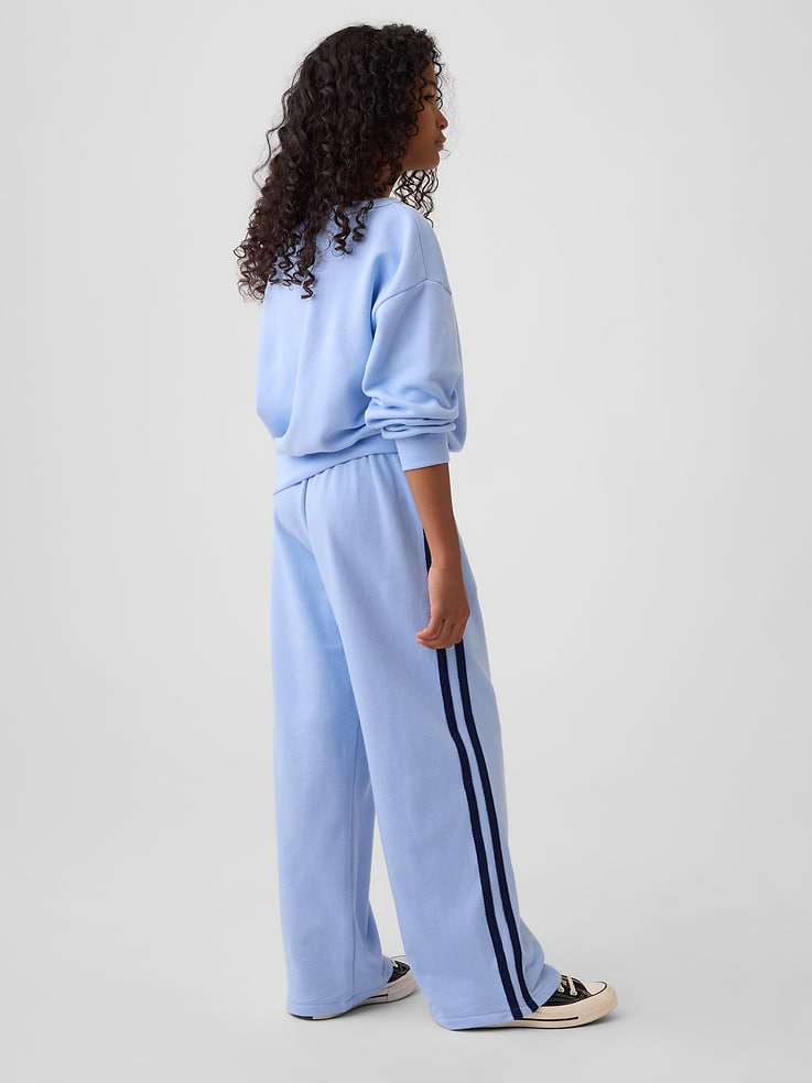 Image number 3 showing, Kids Relaxed French Terry Track Pants