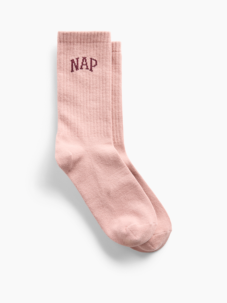 Image number 1 showing, NAP Logo Crew Socks