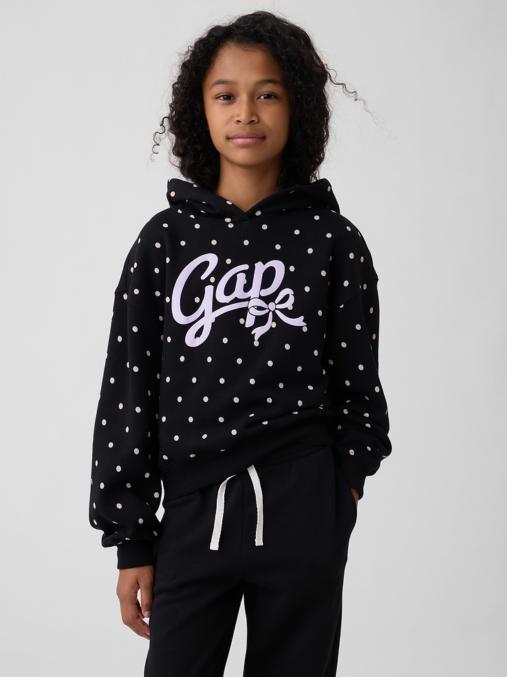 Image number 1 showing, Kids Relaxed Fleece Hoodie
