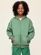 Image number 1 showing, Oversized Zip Hoodie for Boys