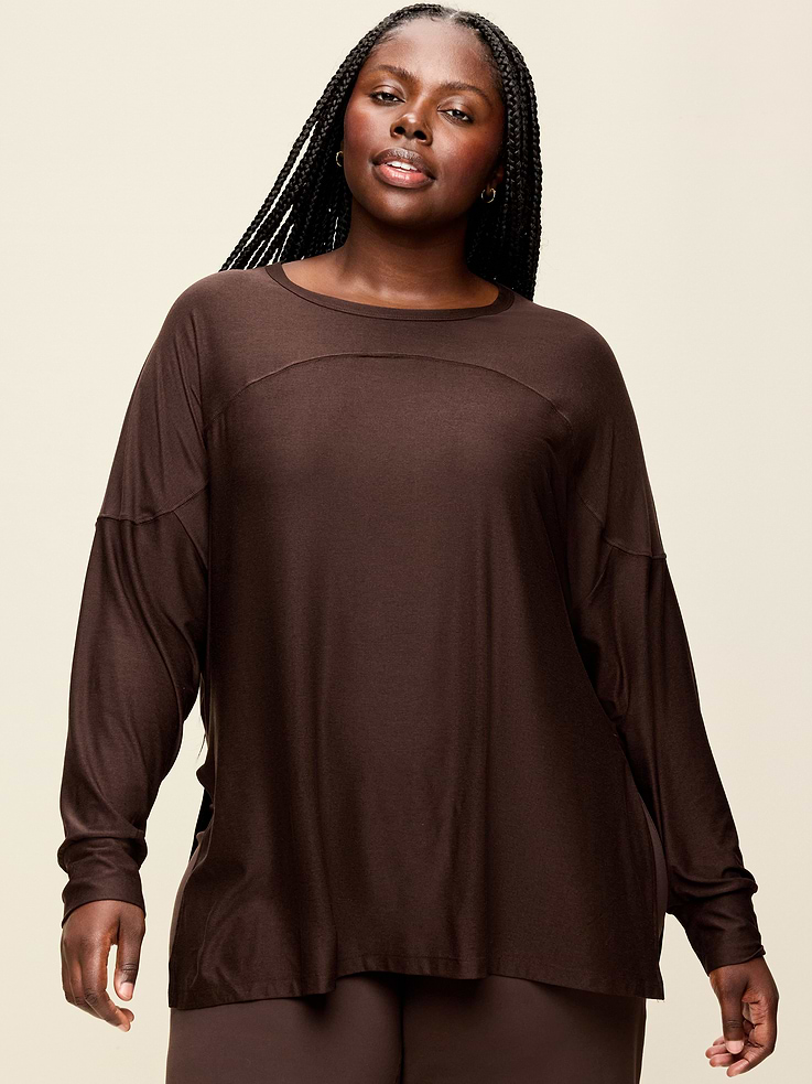 Image 7 of 8, CloudMotion Long-Sleeve Tunic