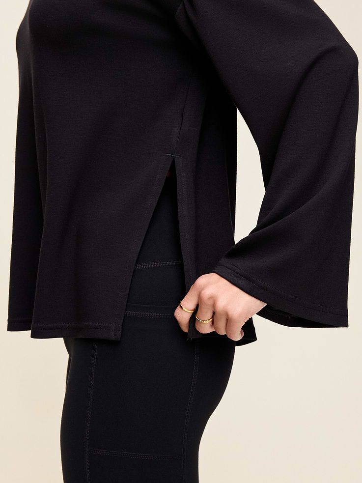 Image 4 of 9, Bounce Lite Oversized Bell-Sleeve Tunic