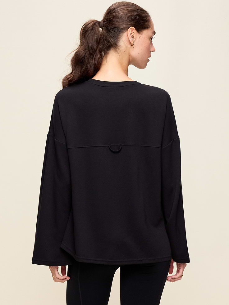 Image 2 of 9, Bounce Lite Oversized Bell-Sleeve Tunic