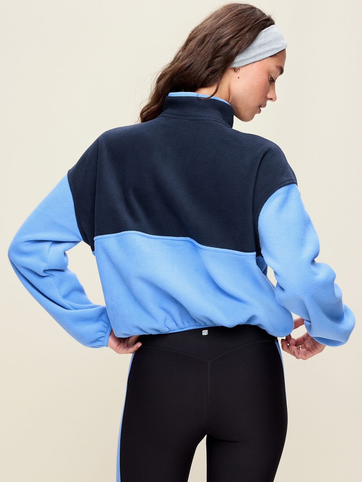 Oversized Half-Zip Performance Fleece Pullover | Old Navy