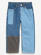 Image number 3 showing, Baggy Patched Jeans for Toddler Boys