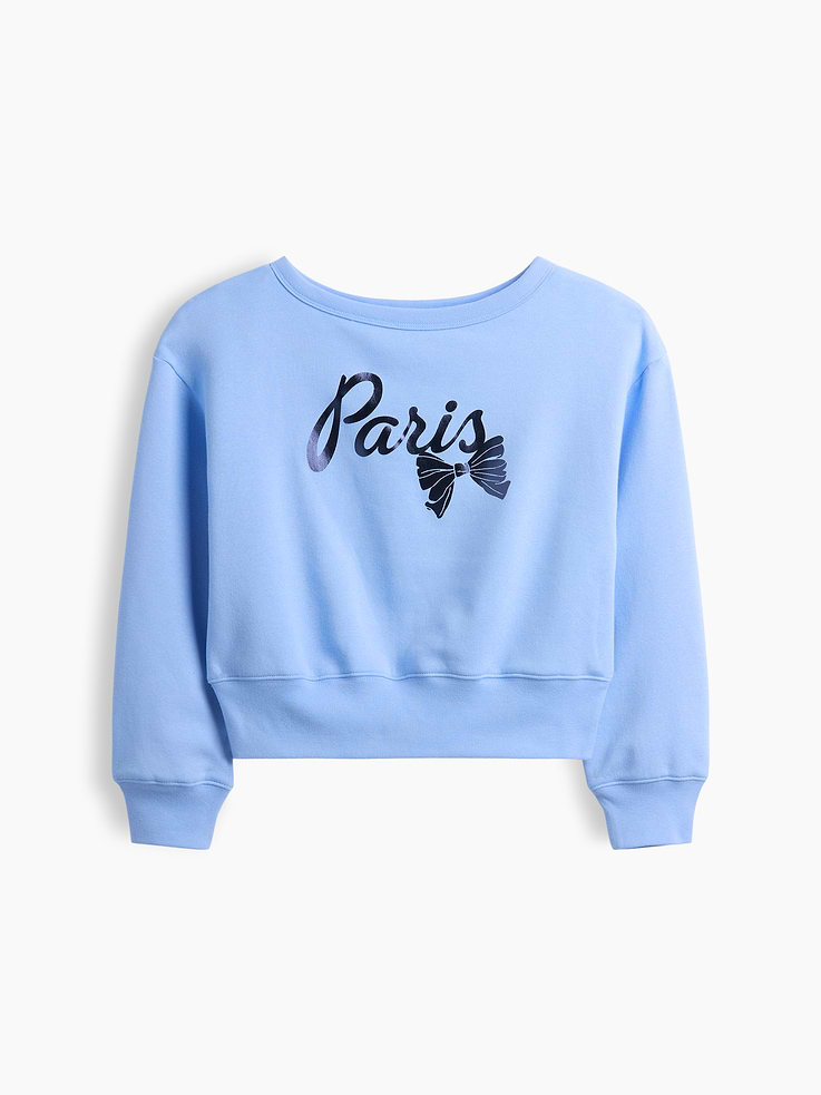 Image number 2 showing, Kids Relaxed Crewneck Graphic Sweatshirt