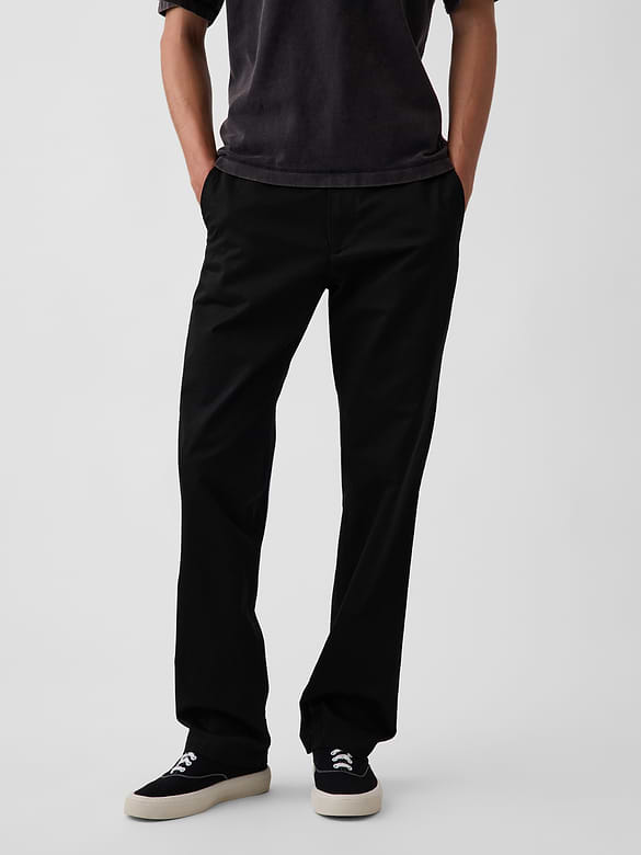 Modern Straight Khakis