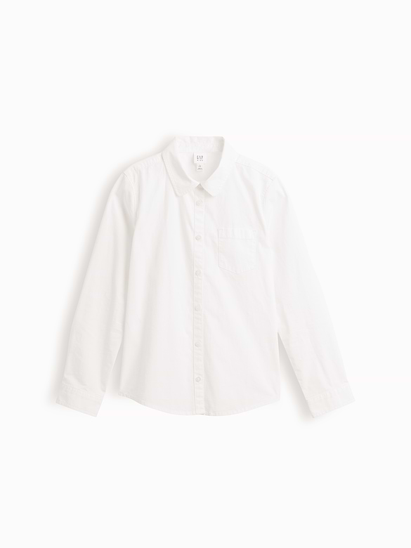 Kids Uniform Poplin Shirt