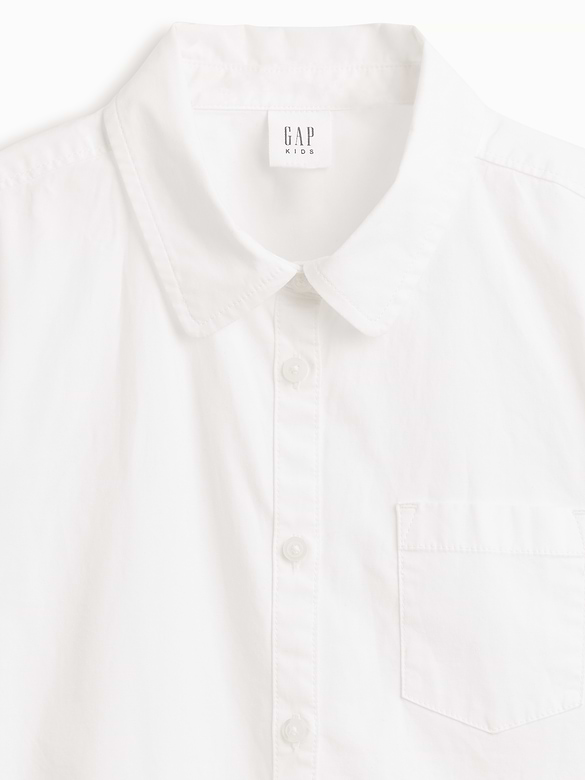 Kids Uniform Poplin Shirt