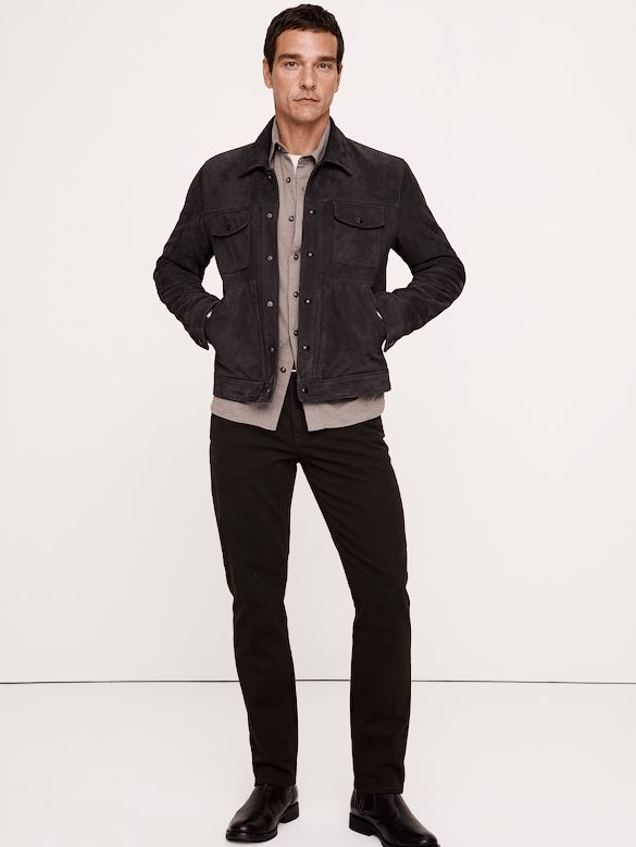 Slim Brushed Traveler Pant