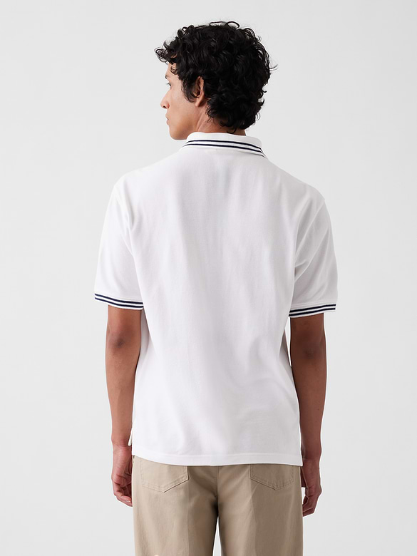 Gap × Malbon Relaxed Polo Shirt
