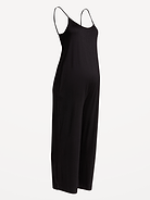 Image number 1 showing, Maternity Sunday Sleep Knit Jersey Jumpsuit