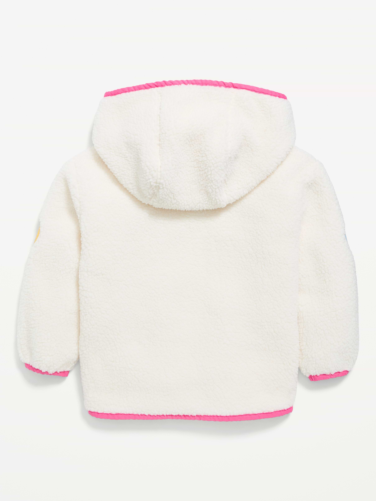 Image number 3 showing, Hooded Sherpa Jacket for Toddler Girls