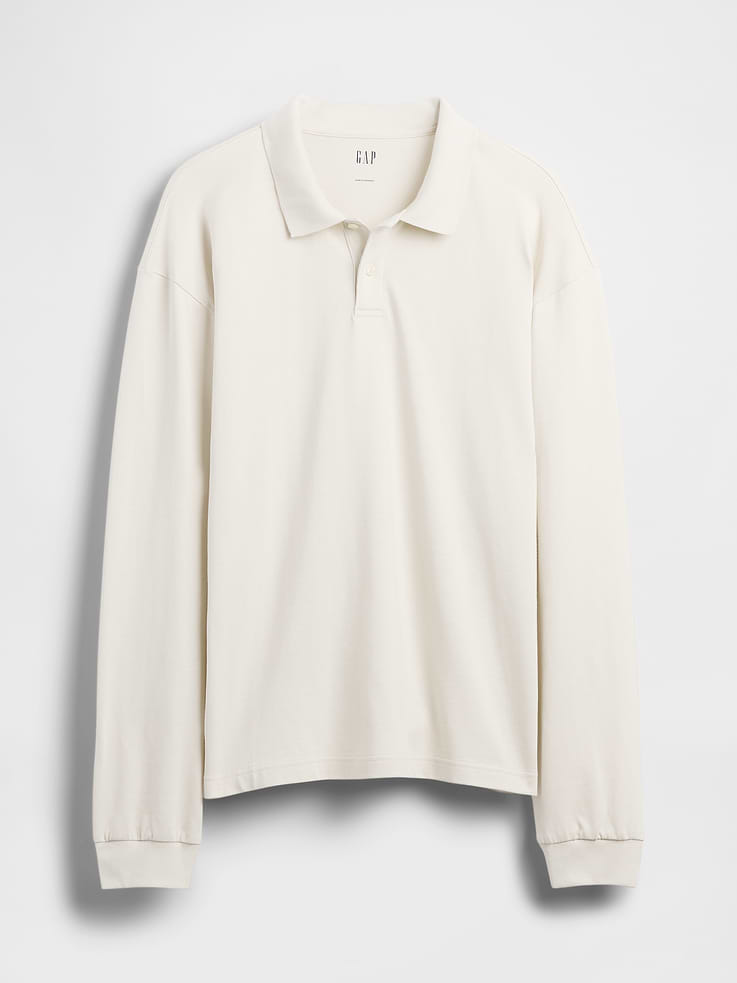 Image number 1 showing, Heavyweight Jersey Polo Shirt
