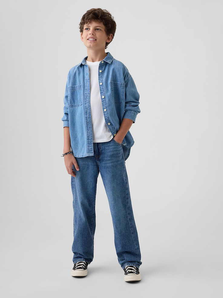 Image number 1 showing, Kids Relaxed Jeans