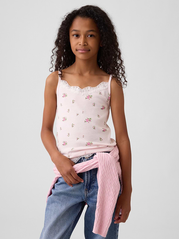 Kids Lace-Trim Cami